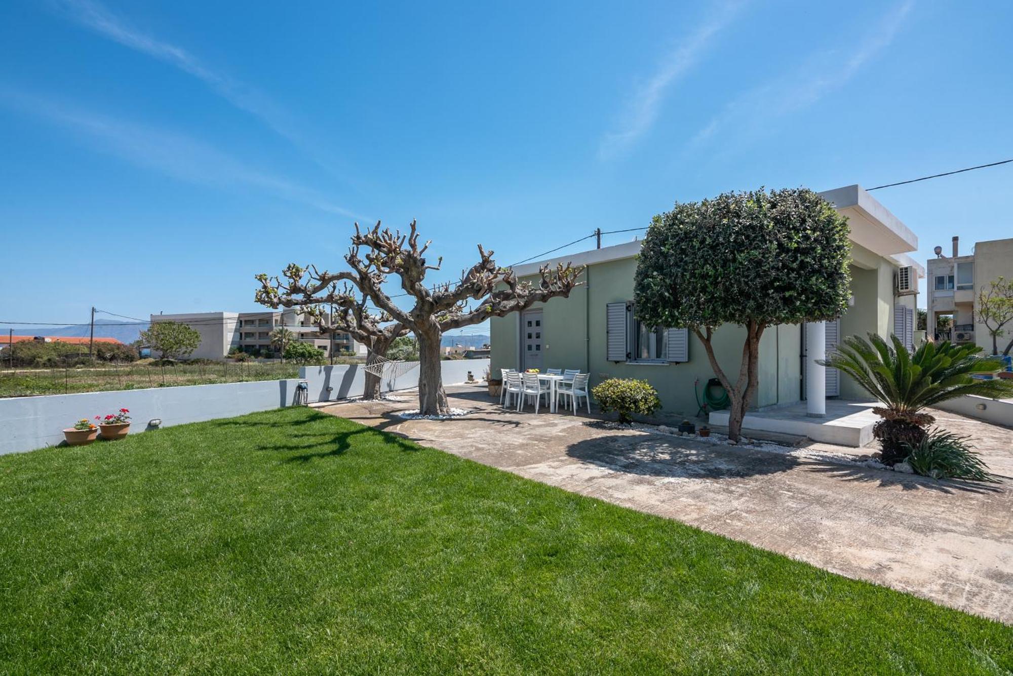 Вилла Lahardi - Seaside House Киссамос Экстерьер фото